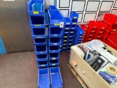 Assorted Size Storage Bins Blue