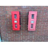Fire Extingusiher Plastic Wall Box x2