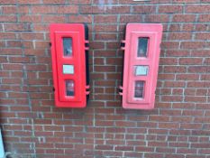 Fire Extingusiher Plastic Wall Box x2