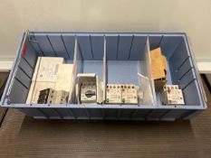 Tray Of Assorted Motor Protecting Relays