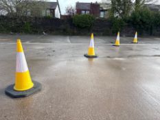 Yellow Traffic Cone x10