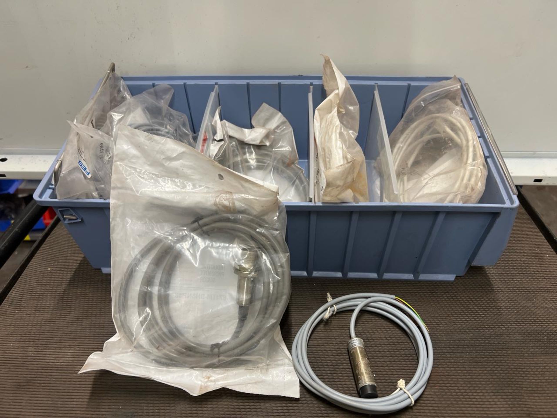 Tray Of 9 Assorted Induction Proximity Sensors
