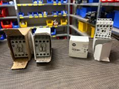 Tray of 4 Industrial Contactors