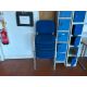 Blue Fabric Chairs x10 - Image 5 of 6