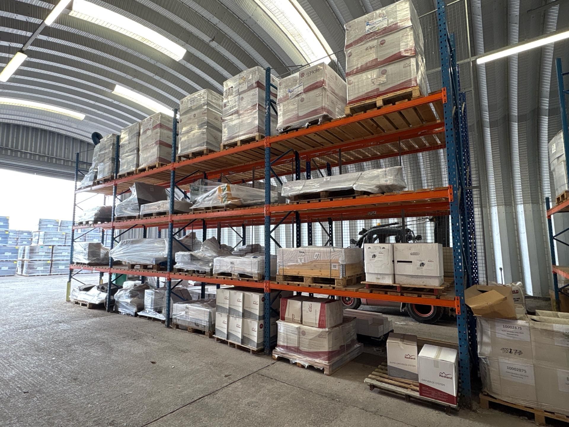 7 Bays of Boltless Pallet Racking - Image 2 of 10