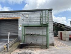 Browns Metal Platform Ladder