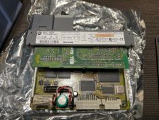 Tray Of Industrial Automation PLC Components