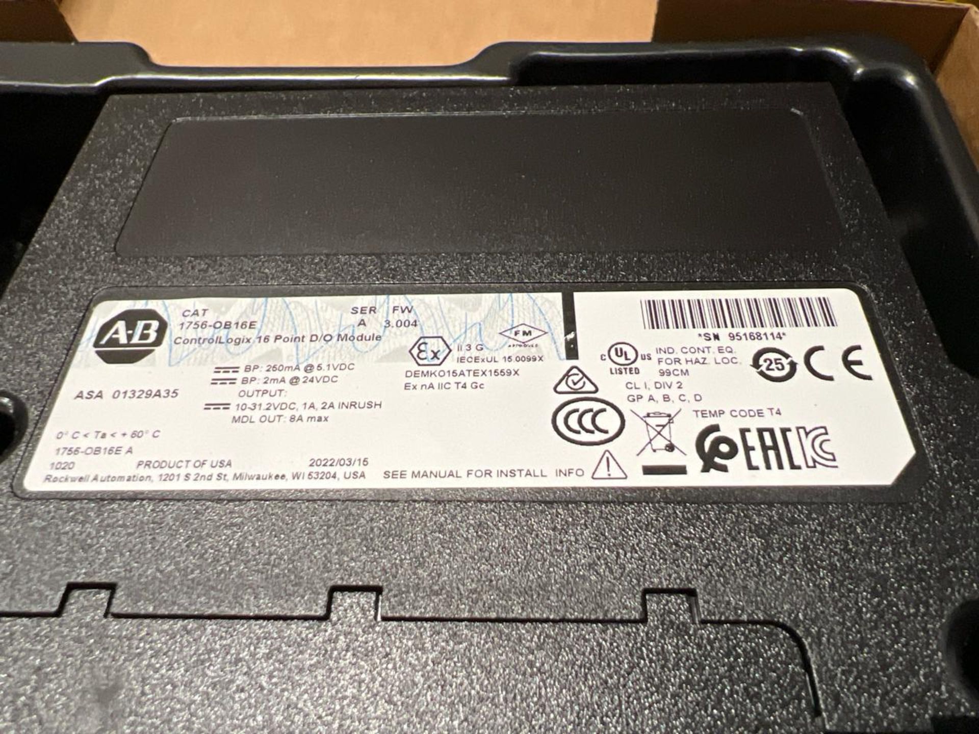 Allen Bradley 16 Point PLC Module - Image 2 of 4