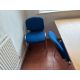 Blue Fabric Chairs x10 - Image 3 of 6