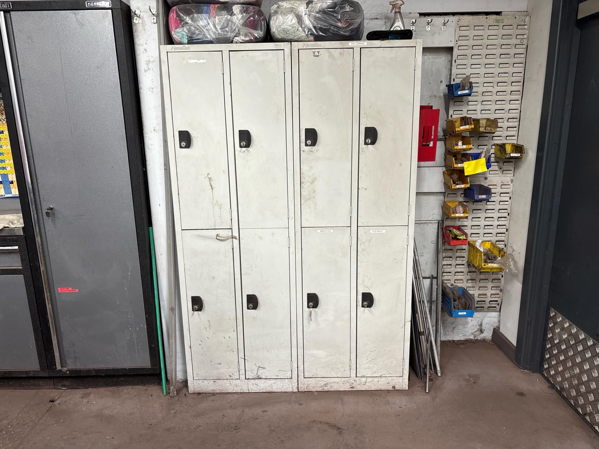 Manutan Locker Unit x3