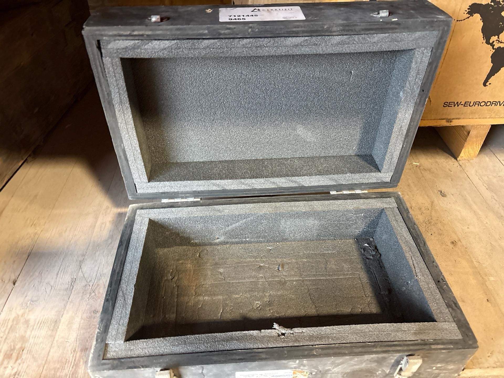 Empty Wood Storage Box x4 - Image 4 of 4
