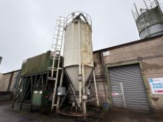 Silica and Sibelco 20T Silo