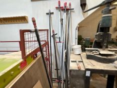 Long Metal Clamps x5, No Reserve