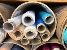9x Rolls of Suede Fabric, No Reserve