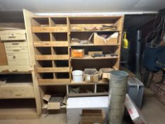 Wooden Shelving Unit, No Reserve