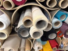 11x Rolls of Chamel Fabric, No Reserve