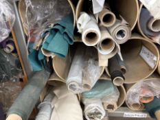 14 x Rolls of Assorted Fabric, No Reserve