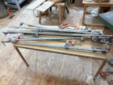 Long Metal Clamps x9, No Reserve