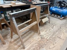 Wooden A Frame Stands x2, No Reserve