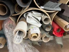 6 x Rolls of Assorted Fabric, No Reserve