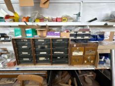 Wooden Drawer Unit With Contents, No Reserve