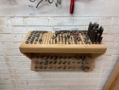 Wall Mounted Tooling Store and Toolings, No Reserve