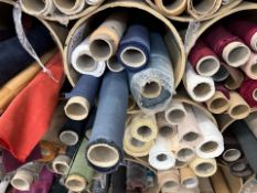 9x Rolls of Suede Fabric, No Reserve