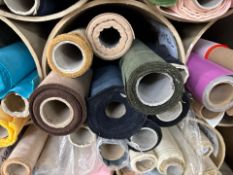 10x Rolls of Chamel Fabric, No Reserve
