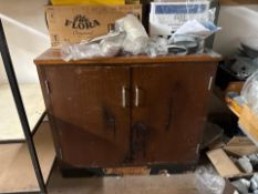 Wooden Storage Cupboard, No Reserve