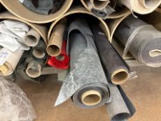 5x Rolls of Citrine Deco Fabric, No Reserve
