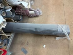 1 x Roll of Red Leather Fabric, No Reserve