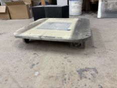 Square Wooden Dolly, No Reserve