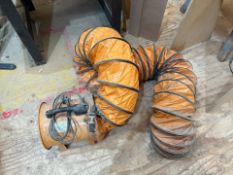 Portable Propellor Ventilator and Plastic Ducting, No Reserve
