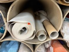 3x Rolls of Assorted Fabric, No Reserve