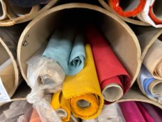 5x Rolls of Assorted Fabric, No Reserve