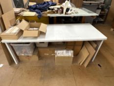 Wooden Work Table, No Reserve