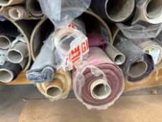 3x Rolls of H.L. Brown Fabric, No Reserve