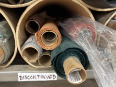 6 x Rolls of Nova Suede Fabric, No Reserve