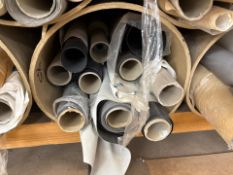 8x Rolls of Assorted Fabric, No Reserve