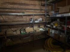 Grey Metal Racking With Contents, No Reserve