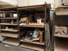 Metal Storage Rack, No Reserve