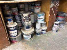 Assorted Paint Tubs, No Reserve