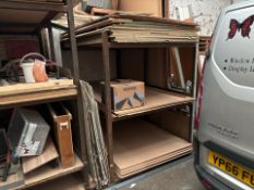 Metal Storage Rack, No Reserve