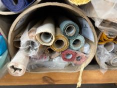 10x Rolls of Silk Fabric, No Reserve