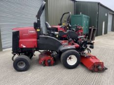 Toro LT-F3000 Triple Flail Mower, 3377 Hours