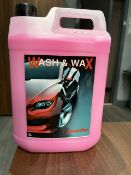 Job Lot of 68 x 5 Litres of Wash & Wax Car Shampoo