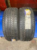 Pair of Michelin Diamaries Tyres 255/55/18, Set of 2 Unused