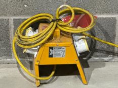 Elite 4 Way Splitter Box 110V 16A. S/N: Blank-THX10914