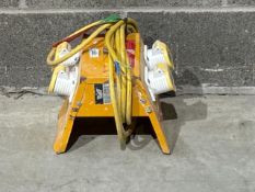 Elite 4 Way Splitter Box 110V 16A. S/N: Blank-THX10915