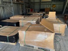 29 Pallets of Retail Storage Shelving DISMANTLED, No Reserve, Approx 90 Uprights, Approx 1300 Beams